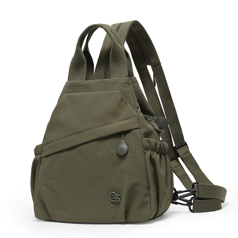 Ženska trofunkcionalna torba za prsa za vanjska putovanja — lagana crossbody torba (Materijal: Oxford tkanina; Podstava: Poliester; Način otvaranja: Zip; Unutarnji džepovi: džep za telefon, laminirani džep na zip; Godina/Sezona: jesen 2025)