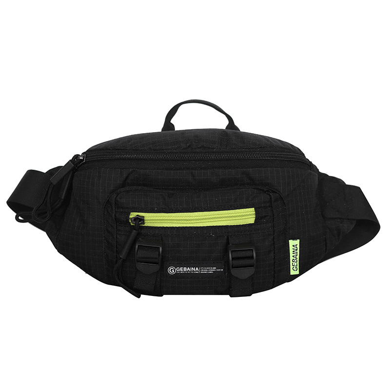 Gerbner Japanski stil crossbody torba, Oxford tkanina, zatvarač, trodimenzionalni vanjski dizajn