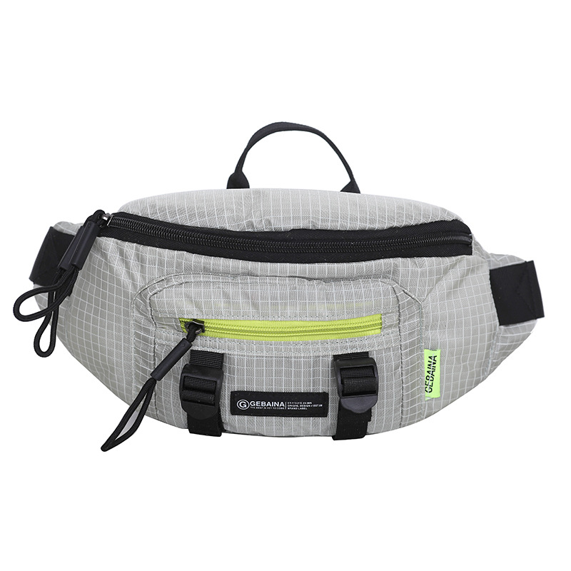 Gerbner Japanski stil crossbody torba, Oxford tkanina, zatvarač, trodimenzionalni vanjski dizajn