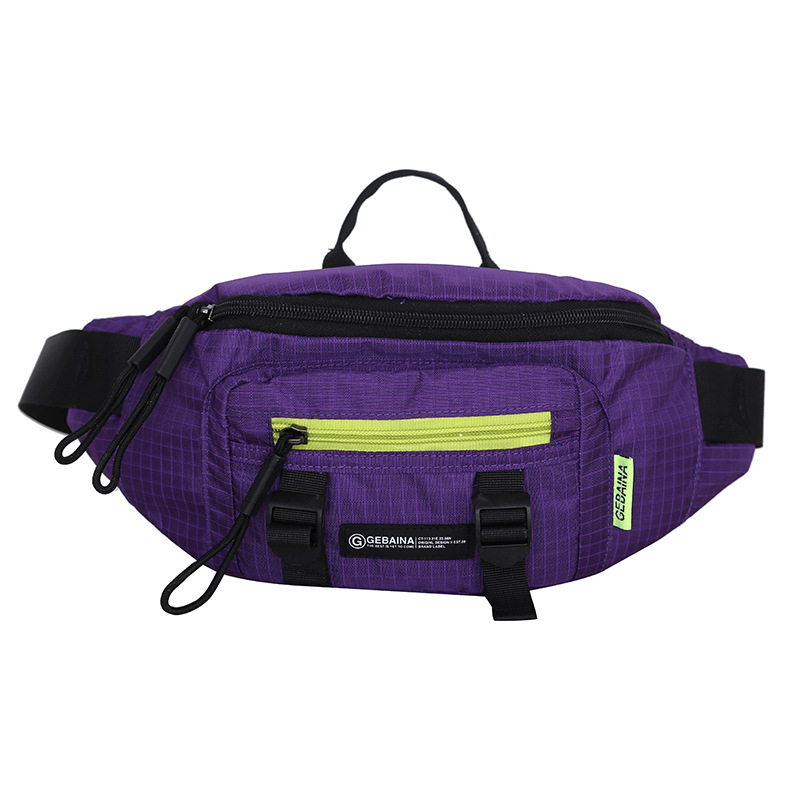 Gerbner Japanski stil crossbody torba, Oxford tkanina, zatvarač, trodimenzionalni vanjski dizajn