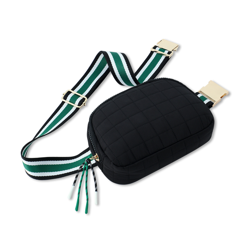 Najlon crossbody torba za putovanja sa zatvaračem, velik kapacitet, džep za telefon