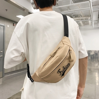 Ženska crossbody torba — najlon, zatvarač, od poliester, veliki pretinac za telefon, pogodna za dnevne izlete