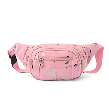 Unisex nylon Crossbody torba s više pretincima, zatvaranje na zip, unutarnji džep sa zipom i džep za dokumente