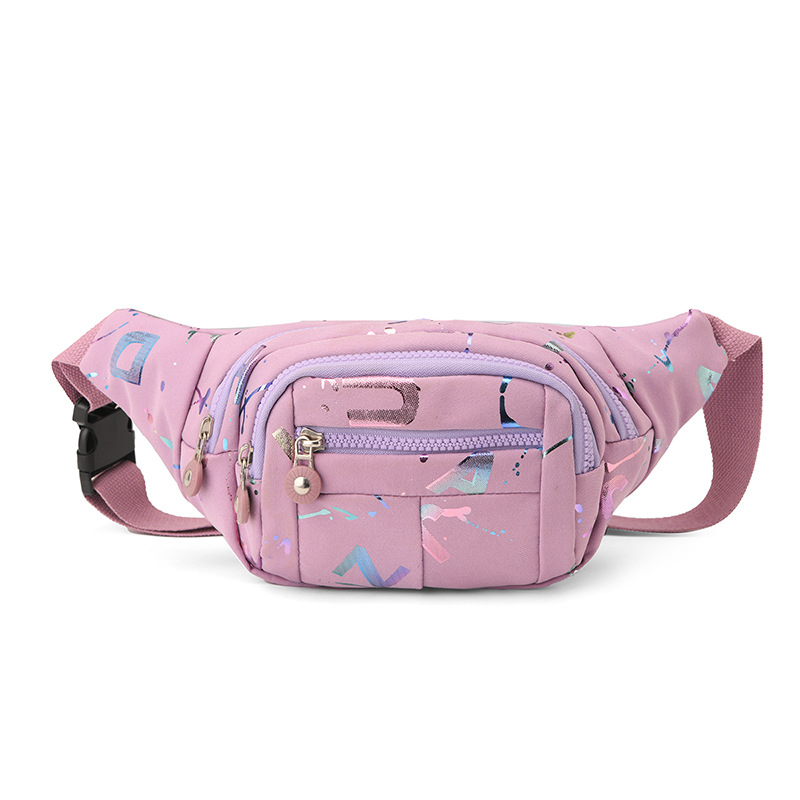 Unisex nylon Crossbody torba s više pretincima, zatvaranje na zip, unutarnji džep sa zipom i džep za dokumente