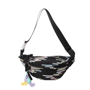 Crossbody torba velike kapacitete, inspirirana šumskim dizajnom, materijal platno, zatvaranje zipom, podstava najlon, unutarnja organizacija: skrivena džepna, džep za telefon, laminirani džep sa zipom; proljetno 2025