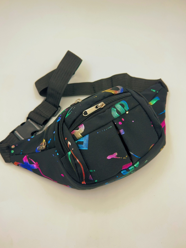 Menglu Najlonska urbana crossbody torba sa zatvaračem i unutarnjim patch džepom