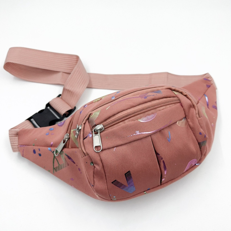 Menglu Najlonska urbana crossbody torba sa zatvaračem i unutarnjim patch džepom