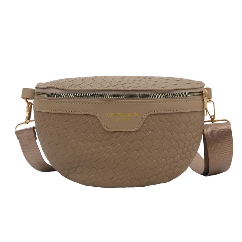 Crossbody torba od PU, zatvarač, poliesterna podstava, unutarnji ID džep, ljeto 2025