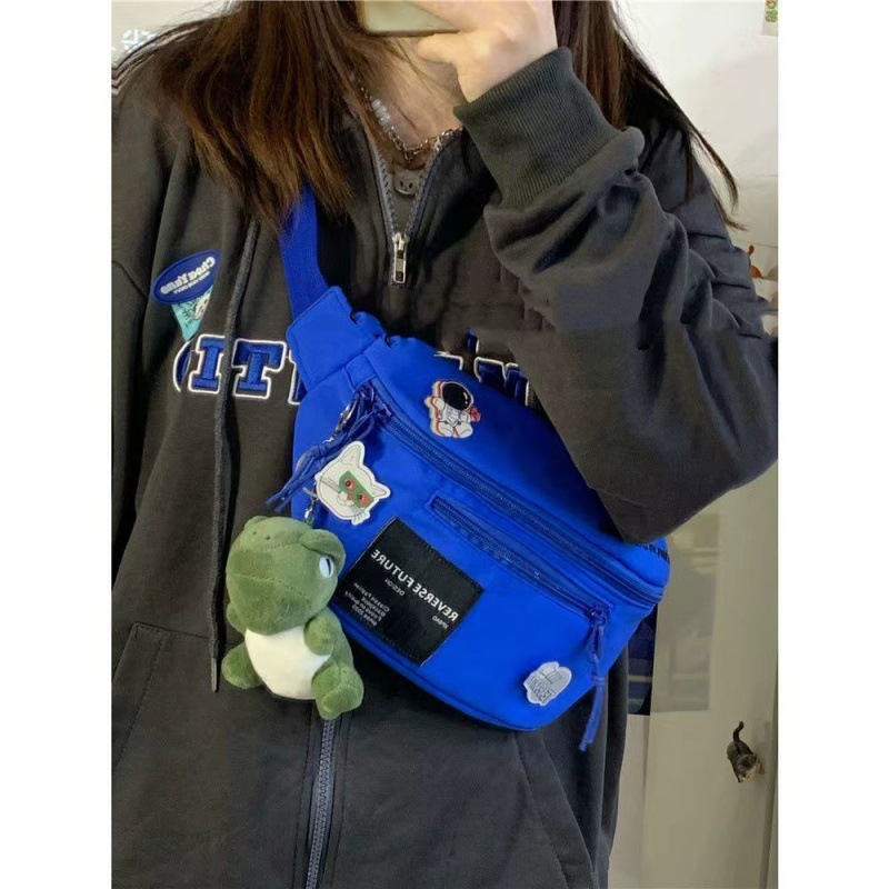 Ženska torbica u Harajuku stilu, japanski gradski stil, retro korejski dojam, svestrana torbica za pojas ili crossbody