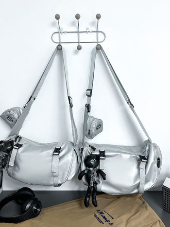 Krosbody torba za telefon – PU, gradski minimalisticki stil, bucket oblik, zatvaranje zipom, unutarnji džepovi za telefon i identifikacijsku karticu