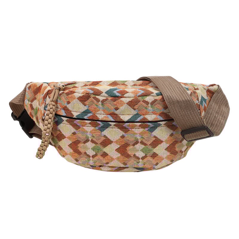 Crossbody torba, urbanistički jednostavan stil, platno, proljeće 2025, zatvarač, džep za ID