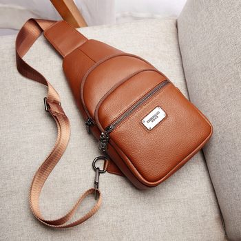 Ženska Citi Paul crossbody torba — vrhunska koža, ljeto 2021, retro vintage stil, višestruki pretinci