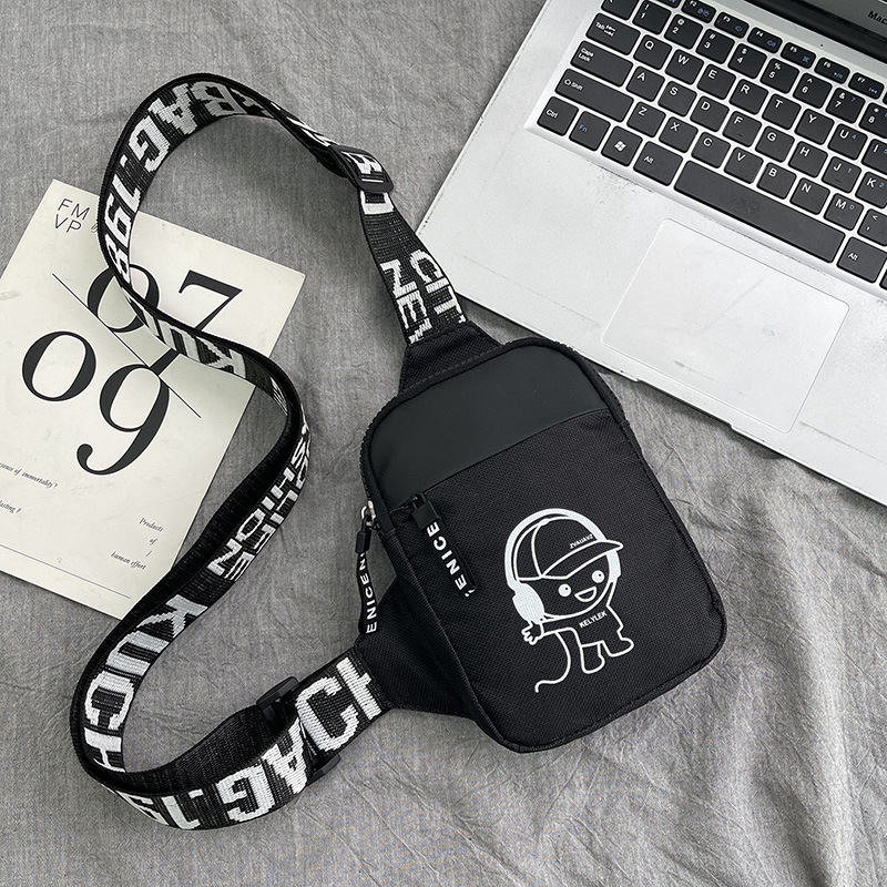 Crossbody torba s jednim remenom, najlon materijal, zatvaranje na zip, vanjska torba tipa Digging bags, pogodna za slobodno vrijeme putovanja