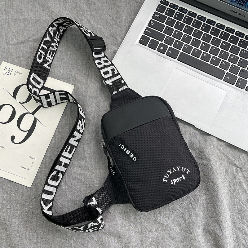 Crossbody torba s jednim remenom, najlon materijal, zatvaranje na zip, vanjska torba tipa Digging bags, pogodna za slobodno vrijeme putovanja