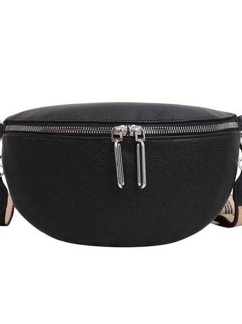 Ženska crossbody torbica s džepom za telefon – PU materijal, zatvarač, mala veličina, jednostruka naramenica, jesen 2024