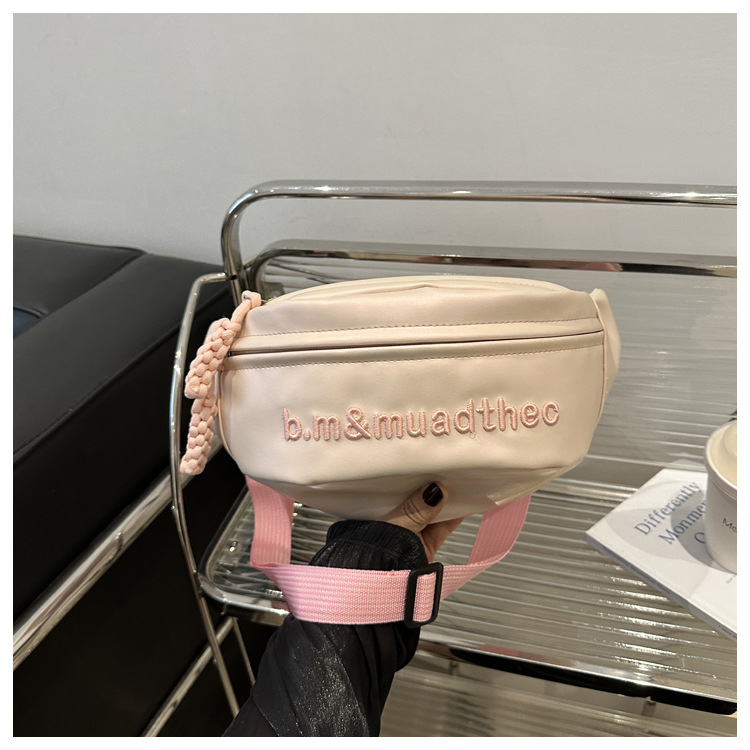 Crossbody torbica, PU materijal, ljeto 2025, zatvarač, podstava od sintetičke kože