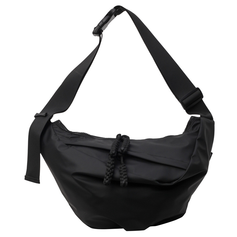 Unisex nylon crossbody torba za poslovnu svakodnevicu, zatvarač, zima 2025
