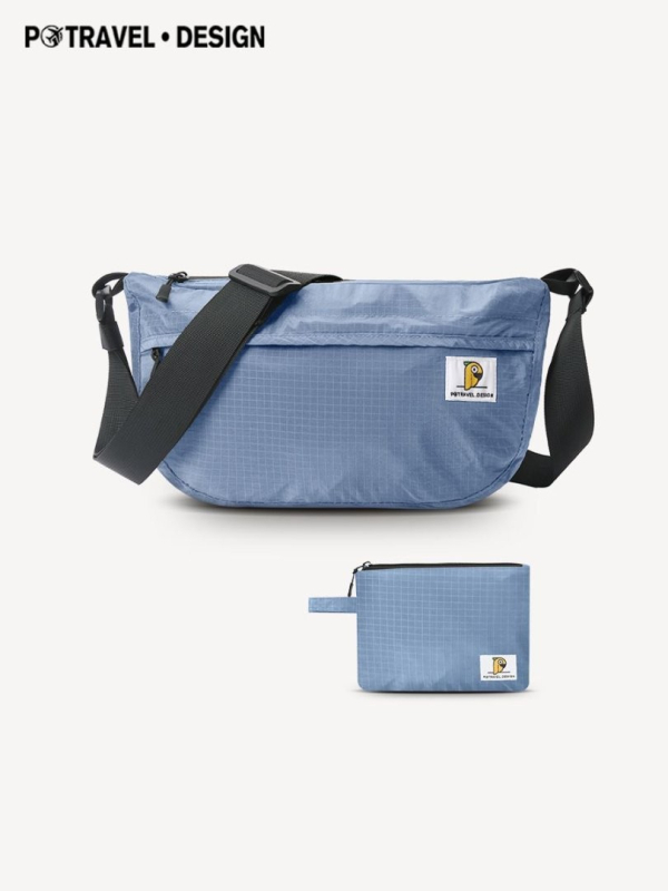 Lagana prsna torba u japanskom stilu, casual crossbody torba s džepom za telefon, za žene, jednostavna i kompaktna, svakodnevna upotreba, trendi mala torbica