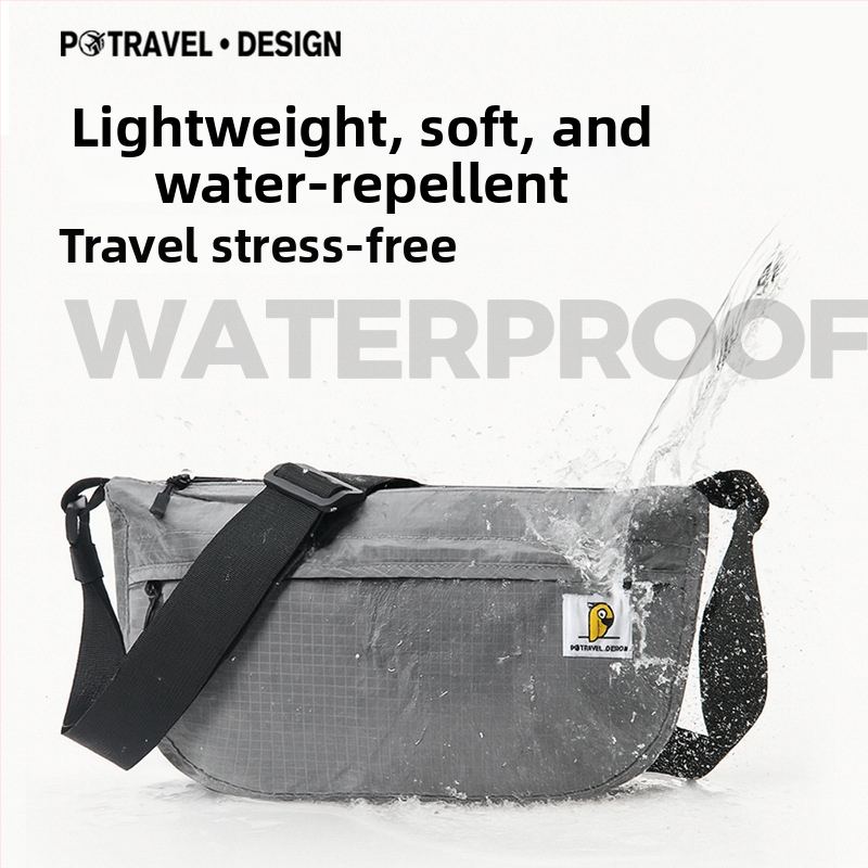 Lagana prsna torba u japanskom stilu, casual crossbody torba s džepom za telefon, za žene, jednostavna i kompaktna, svakodnevna upotreba, trendi mala torbica