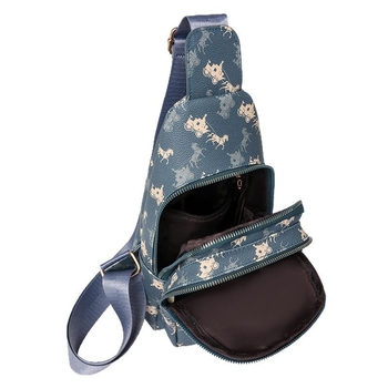Ženska crossbody torba – PU materijal; poliester podstava; zatvarač; unutarnja ID pretinac; trodimenzionalni vanjski dizajn
