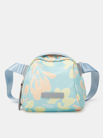 Ležerna nylon crossbody torba s zatvaračem, džep za telefon, mekana konstrukcija, poliester podstava