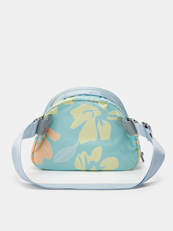 Ležerna nylon crossbody torba s zatvaračem, džep za telefon, mekana konstrukcija, poliester podstava