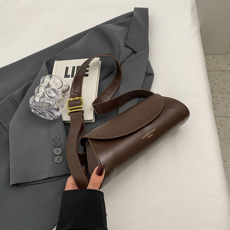 Ženska crossbody torba, casual stil, mala kružna torba, poliester, zatvaranje poklopca, proljeće 2025