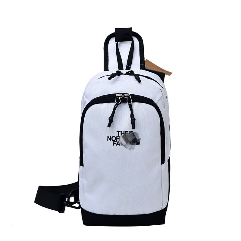 Chest bag – vodootporan najlon, velika kapaciteta, zatvarač, unutarnja džep s zipom, ulični stil