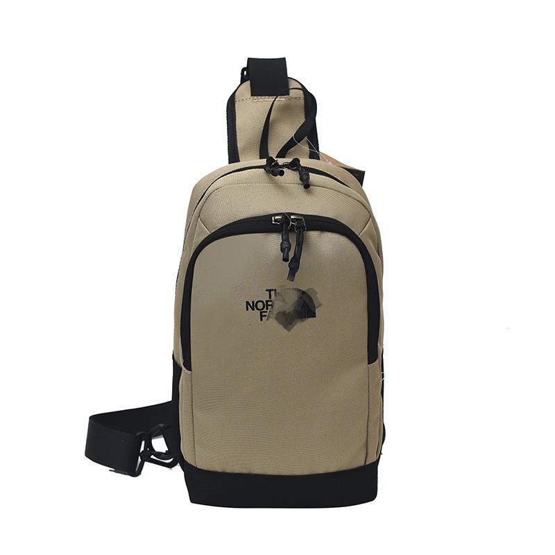 Chest bag – vodootporan najlon, velika kapaciteta, zatvarač, unutarnja džep s zipom, ulični stil