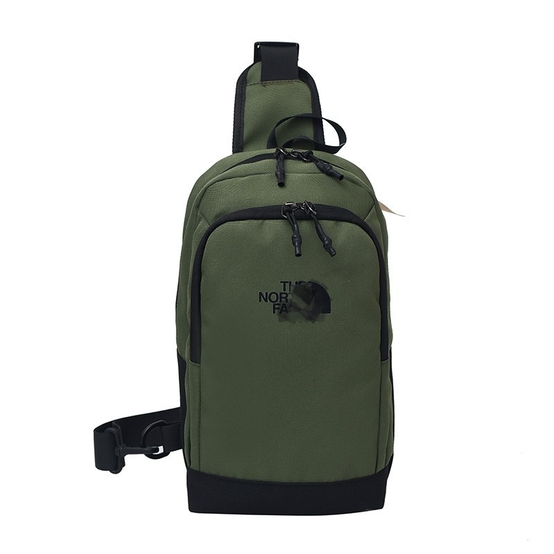 Chest bag – vodootporan najlon, velika kapaciteta, zatvarač, unutarnja džep s zipom, ulični stil