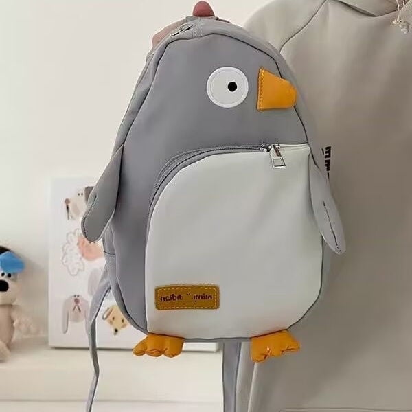 Pingvin torba preko prsa – PU materijal, podstava od najlona, unisex stil, proljeće 2025, svakodnevna uporaba