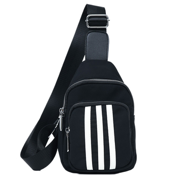 Ženska crossbody torba od Oxford tkanine – lagana, gradski stil, zatvarač, unutarnja džep s zatvaračem, unutarnji patch džep, poliester podstava