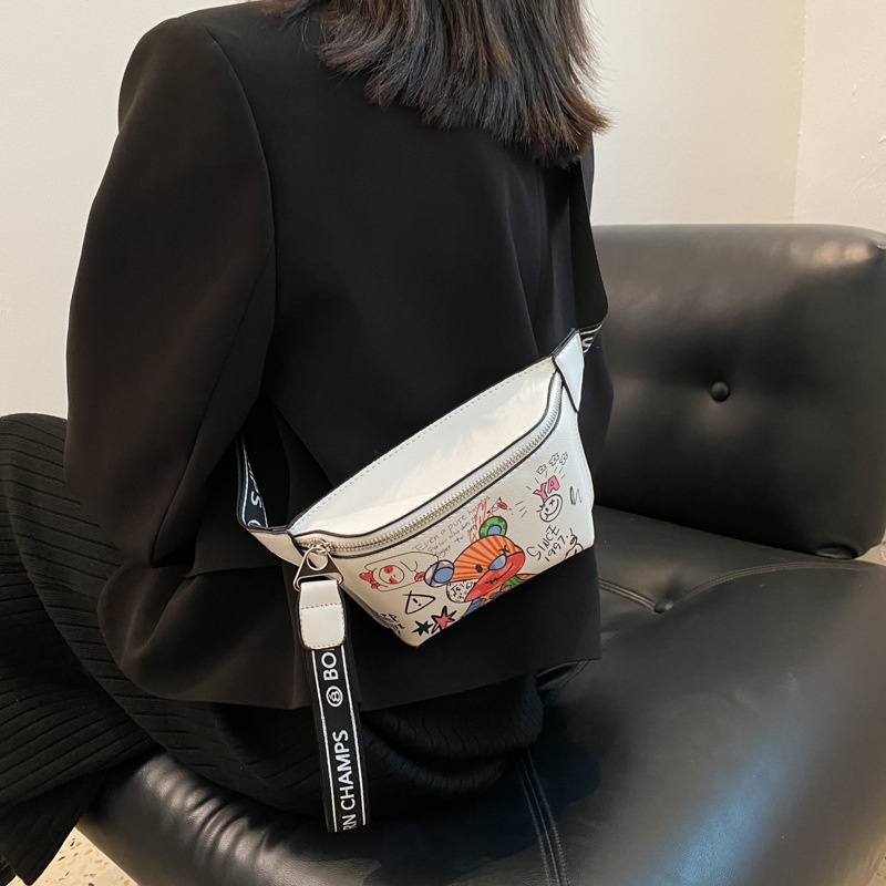 Mala crossbody torba sa zatvaračem, PU materijal, podstava od sintetičke kože, džep za ID, pogodna za slobodno vrijeme i putovanja, Zima 2024