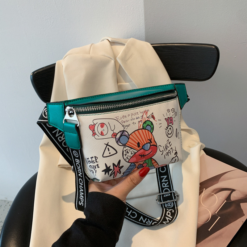 Mala crossbody torba sa zatvaračem, PU materijal, podstava od sintetičke kože, džep za ID, pogodna za slobodno vrijeme i putovanja, Zima 2024