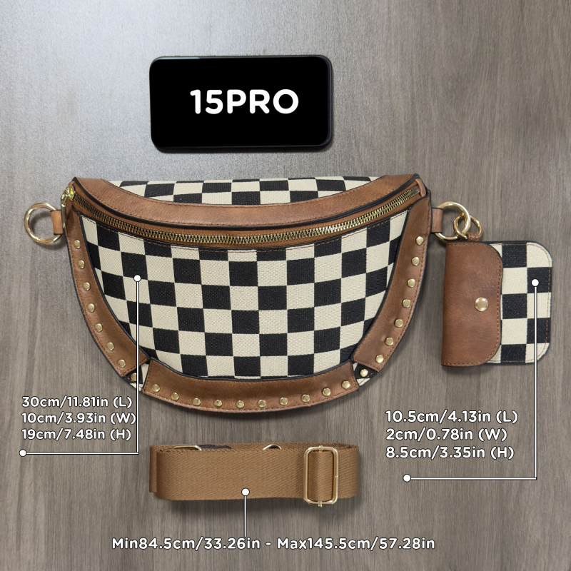 Geantă de umăr din pânză crossbody cu buzunar pentru căști, formă ovală, fermoar, fără căptușeală, buzunar intern, curea unică, primăvara 2025.