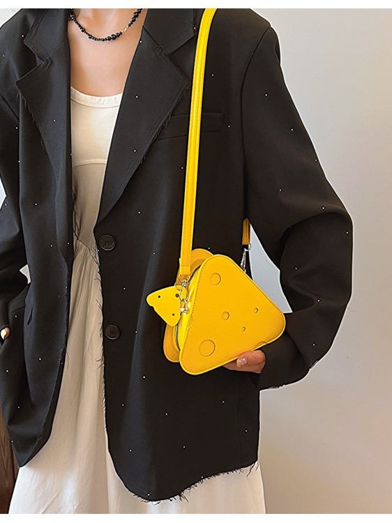 PU crossbody torba, svježi i sladak stil, kvadratni dizajn, proljeće 2024 izdanje, za svakodnevnu upotrebu