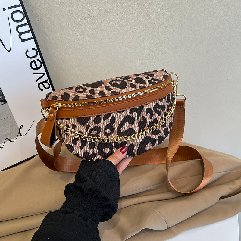 YK1060 Cross-Body torba za struk - PU materijal, zatvaranje na zip, laminirani unutarnji pretinac, 3D vanjski oblik, poliester podstava