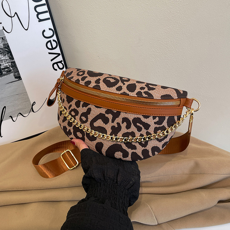 YK1060 Cross-Body torba za struk - PU materijal, zatvaranje na zip, laminirani unutarnji pretinac, 3D vanjski oblik, poliester podstava