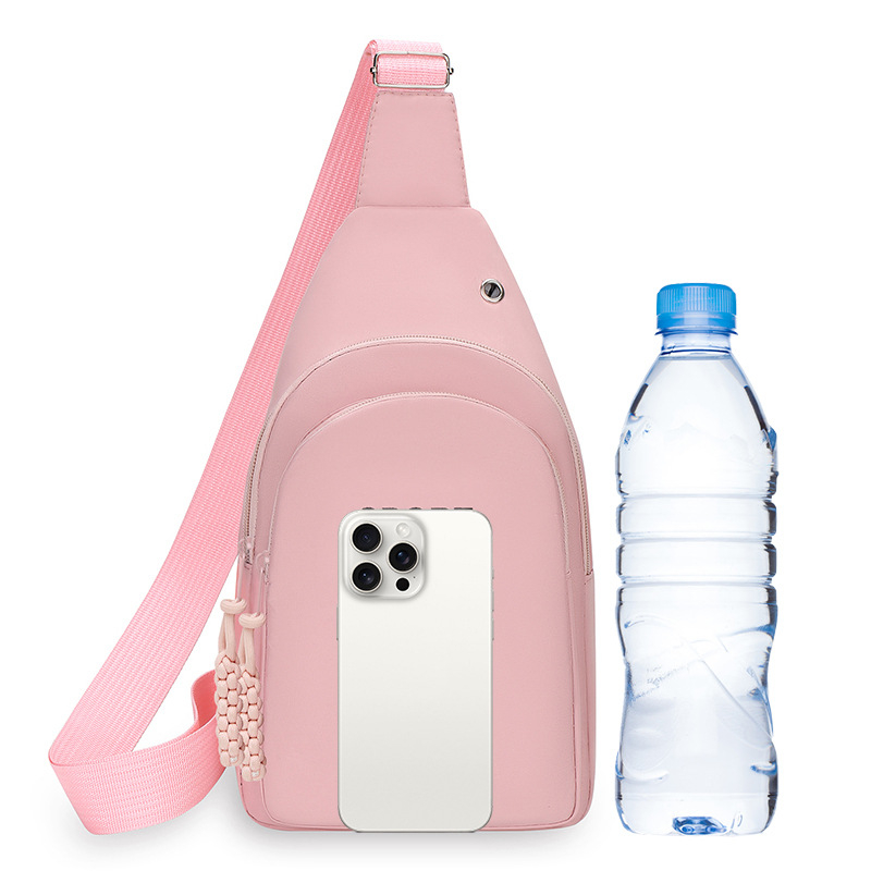 Višestruka ženska crossbody torba velikog kapaciteta, Oxford platno, zatvarač, džep za mobitel, gradski minimalistički stil, ljeto 2024