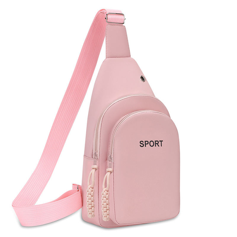 Višestruka ženska crossbody torba velikog kapaciteta, Oxford platno, zatvarač, džep za mobitel, gradski minimalistički stil, ljeto 2024