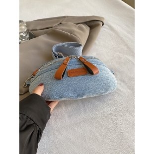 Platnena crossbody torba s zatvaračem, poliester podstava, džep za telefon, vanjski dio s poklopcem