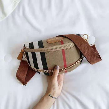 Torba od platna s kariranim uzorkom, crossbody torba za svakodnevnu upotrebu (Brand: Romantic Rabbit; Materijal: Platno; Podstava: Poliester; Zatvaranje: Zip; Unutarnja džep: Zip)