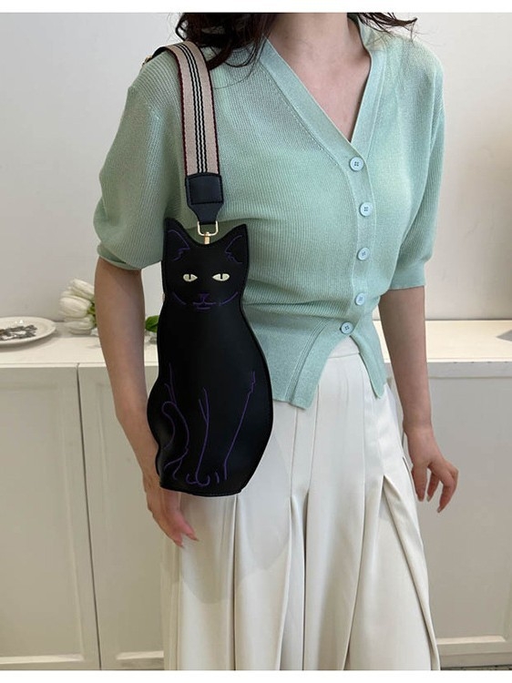 Crossbody torba od PU materijala, unisex stil, zatvarač, proljetno izdanje 2025