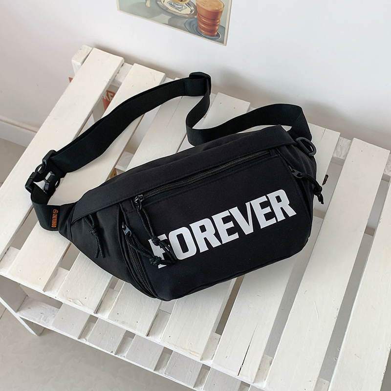Unisex torba za prsa, vodootporna Oxford tkanina, zatvarač, unutarnji džep s zatvaračem, velika kapaciteta za svakodnevnu upotrebu