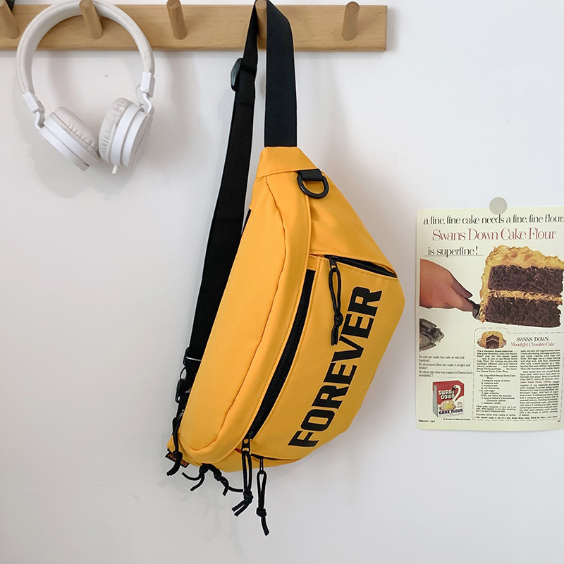 Unisex torba za prsa, vodootporna Oxford tkanina, zatvarač, unutarnji džep s zatvaračem, velika kapaciteta za svakodnevnu upotrebu