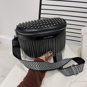 Ai Fashion PU crossbody torba s zatvaračem na zip, poliester podstava, unutarnji džepovi za telefon i ID