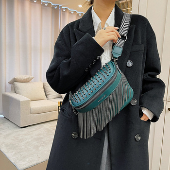 Ai Fashion PU crossbody torba s zatvaračem na zip, poliester podstava, unutarnji džepovi za telefon i ID