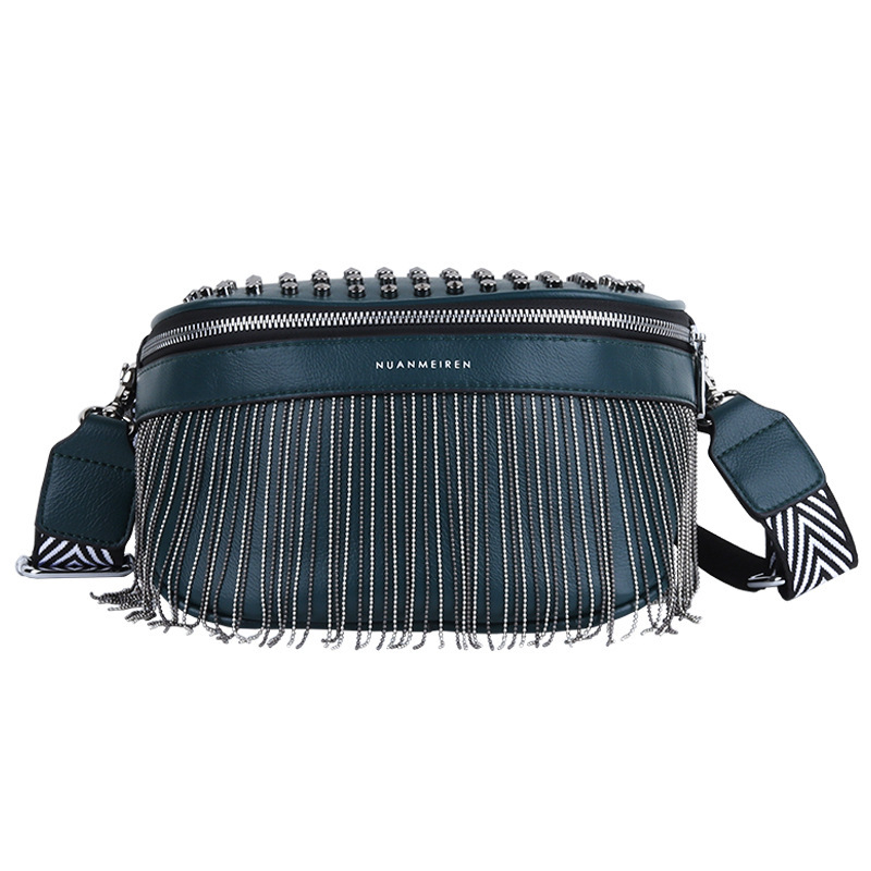 Ai Fashion PU crossbody torba s zatvaračem na zip, poliester podstava, unutarnji džepovi za telefon i ID