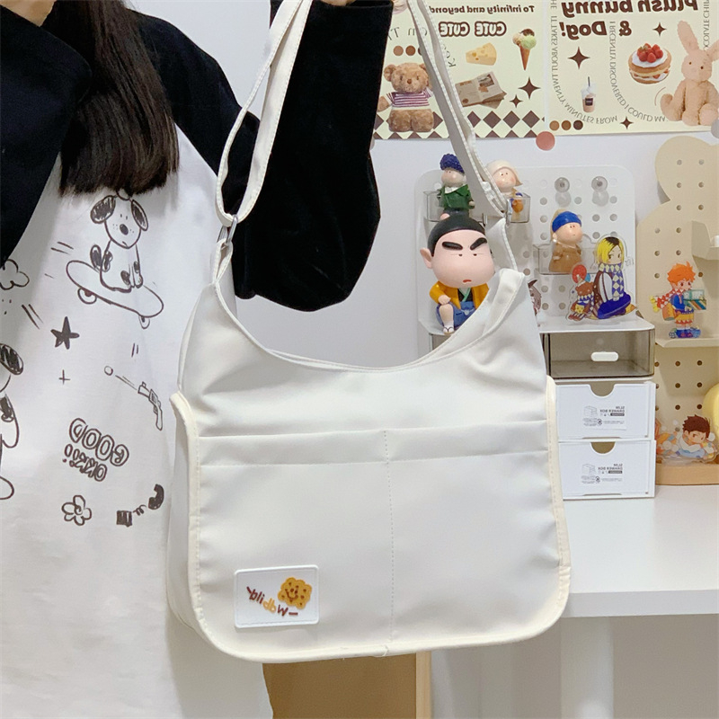 Jedinstvena ženska torba za rame u korejskom stilu s teksturiranom površinom, stilska mini kvadratna crossbody