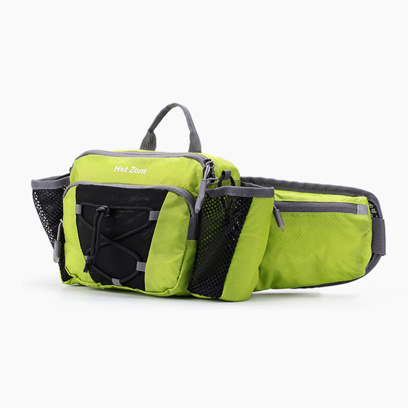 Torba za bok s bocu vode za outdoor sportove, najlon, unisex, vodootporna, prozračna, noćno-reflektirajuća vidljivost (Brand HOT ZONE, Sezona Zima 2025)